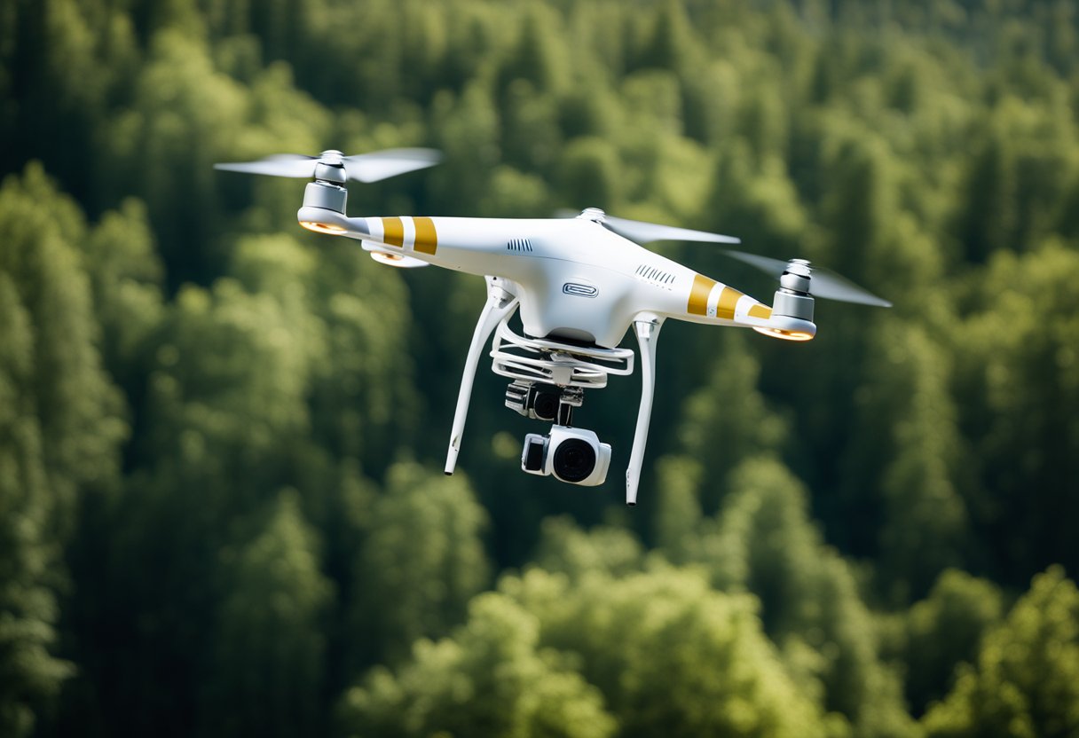 Los drones recopilan datos sobre un bosque remoto, buscando biodiversidad y cambios ambientales
