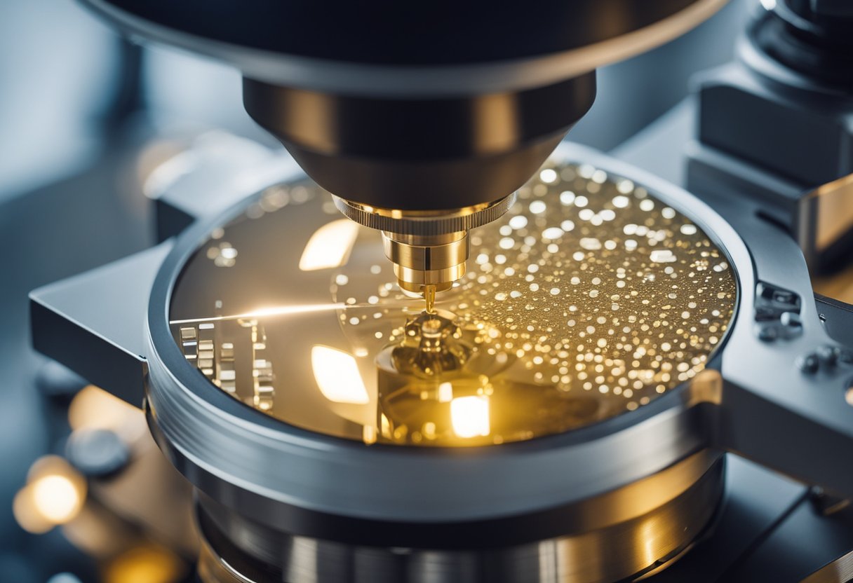 Un microscopio óptico muestra una muestra utilizando luz visible, mientras que un microscopio electrónico utiliza un haz de electrones para lograr una mayor ampliación y resolución