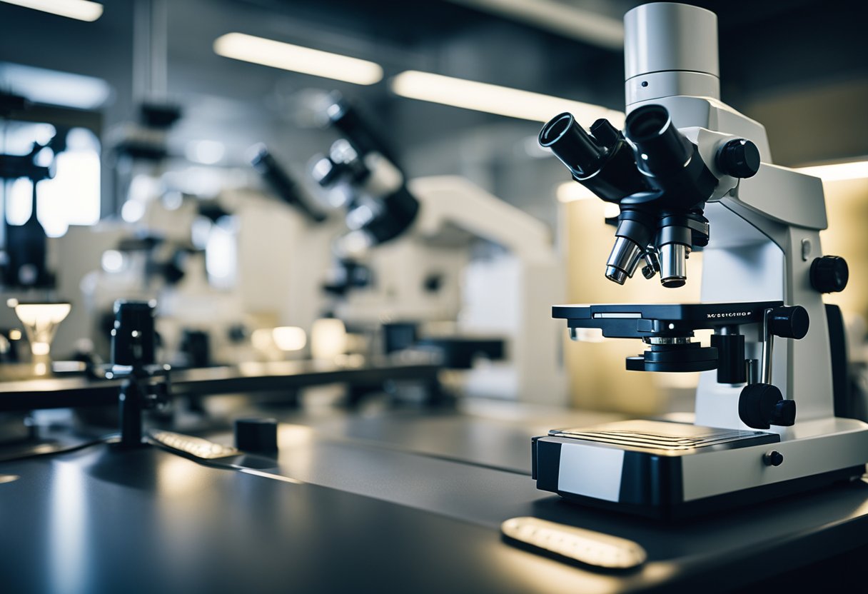 Un microscopio de luz hace brillar la luz a través de una muestra, mientras que un microscopio electrónico utiliza un haz de electrones para obtener imágenes