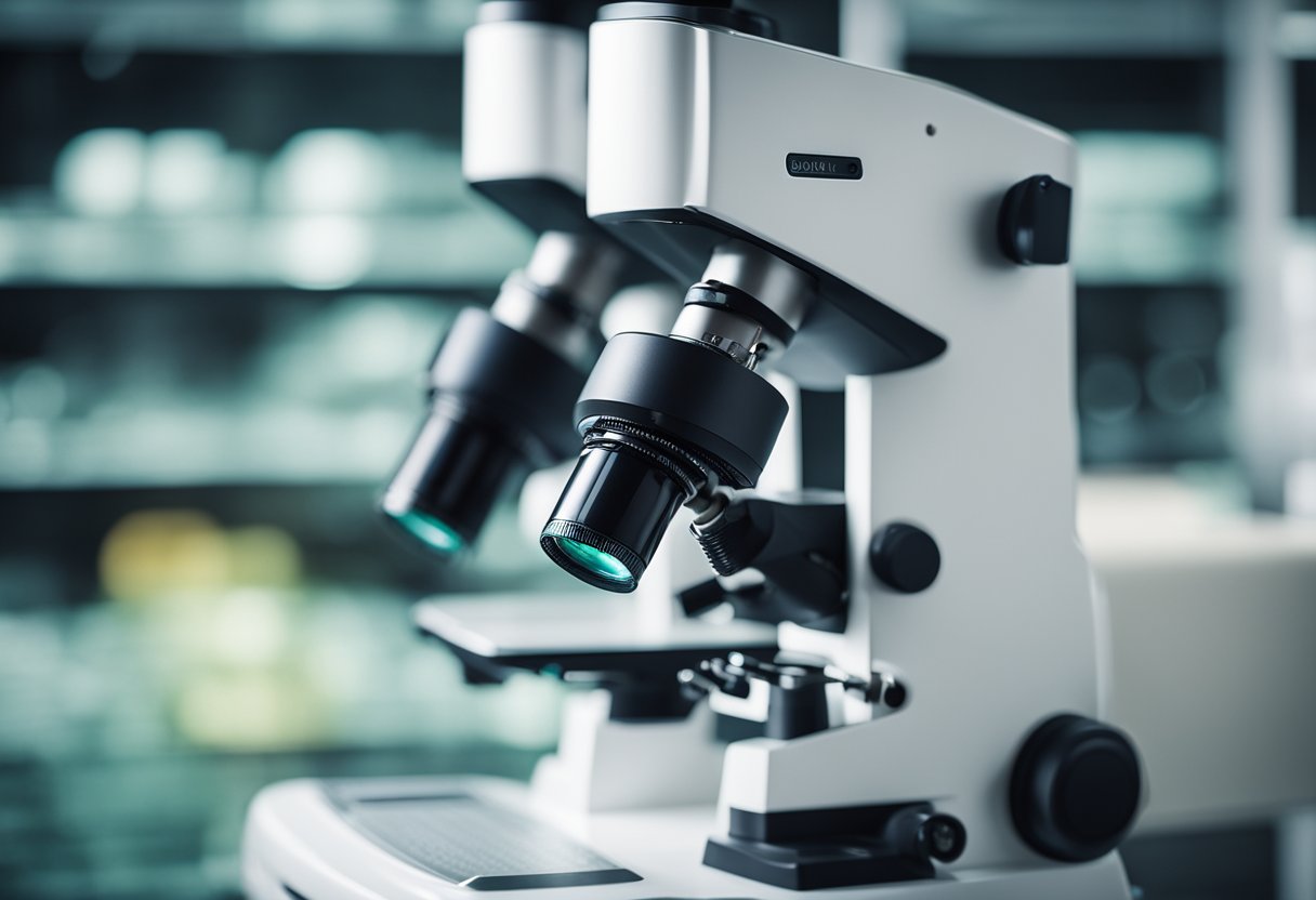 Un microscopio de luz cuenta con luz visible y lentes, mientras que un microscopio electrónico utiliza un haz de electrones y lentes electromagnéticas
